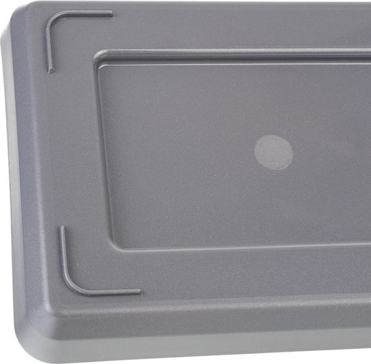 Kadax Plate Pot Plastic Gray 33878