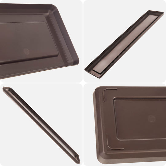 Kadax Teller Topf Kunststoff Mocha 33886