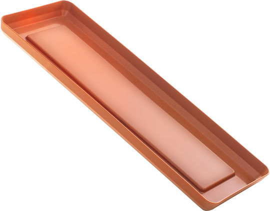 Kadax Πιάτο Γλάστρας Πλαστικό Terracotta 33874