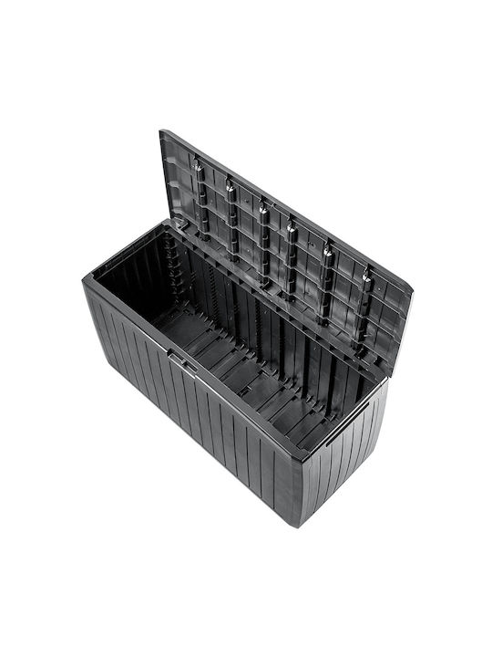 Kadax Outdoor Storage Box 290lt Gray L116.6xW47xH59.5cm