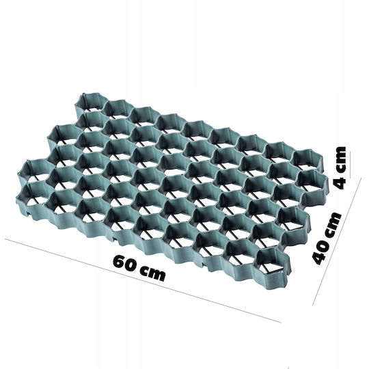Kadax Material für Gartenboden 60x40cm 10Stück