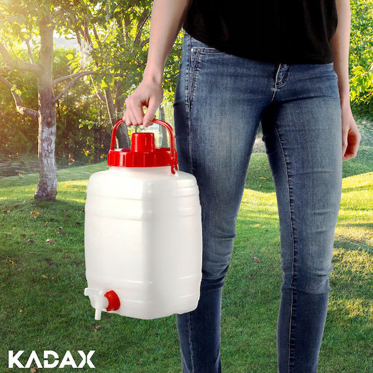 Kadax 25708 Πλαστικό Μπιτόνι με Κάνουλα 10lt