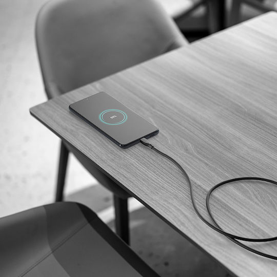 Cellular Line Regular USB 2.0 Cablu USB-C bărbătesc - USB-C Negru 1.2m