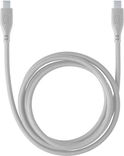 Cellular Line Regular USB 2.0 Cablu USB-C bărbătesc - USB-C Gri 1.2m (USBDATASOFTC2CD)