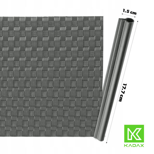 Kadax Garden Fencing Material 6pcs Gray