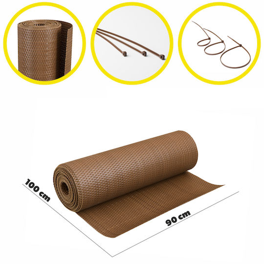 Kadax Garden Fencing Material 1pcs Brown