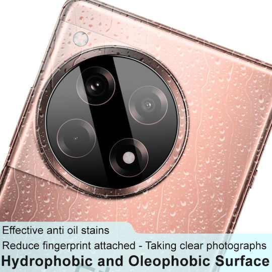 Προστασία Κάμερας Tempered Glass Μαύρο για το OnePlus Ace 3 5G, OnePlus 12R 5G