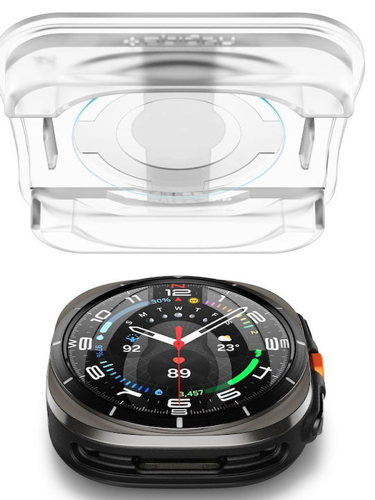 Spigen EZ Fit Закалено стъкло за Galaxy Watch Ultra 47mm Прозрачен 2бр AGL08349