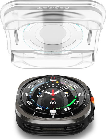 Spigen EZ Fit Tempered Glass για το Galaxy Watch Ultra 47mm 2τμχ AGL08349