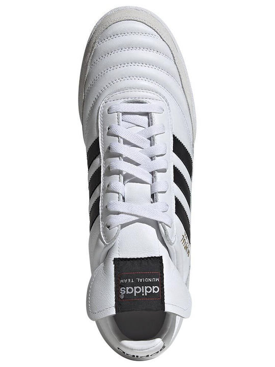 adidas Mundial Team Football Shoes with Molded Cleats White adidas Mundial Team Football Shoes with Molded Cleats White