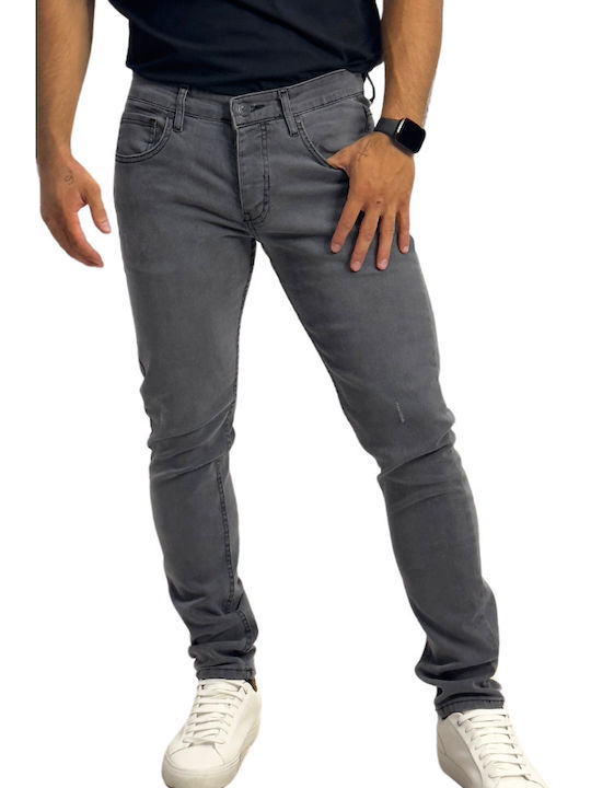 Senior Men's Jeans Pants Grey