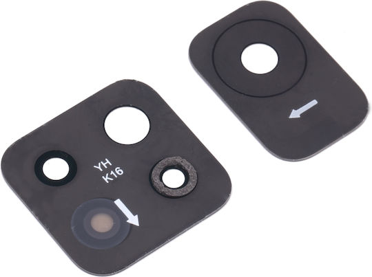Camera Lens Glass Black for Xiaomi Redmi Note 11 Pro 5G, Redmi Note 11 Pro 4G, Redmi Note 11 Pro+ 5G India.