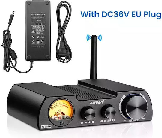 Power Output Vu Meter Display Integrated Microphone Amplifier 300W/100V and Bluetooth Connectivity