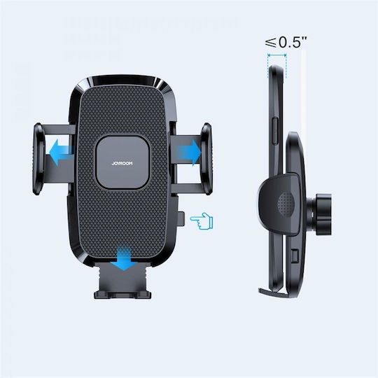Joyroom JR-ZS259 Car Mobile Mount 4.6" - 6.7" with Adjustable Hooks Black