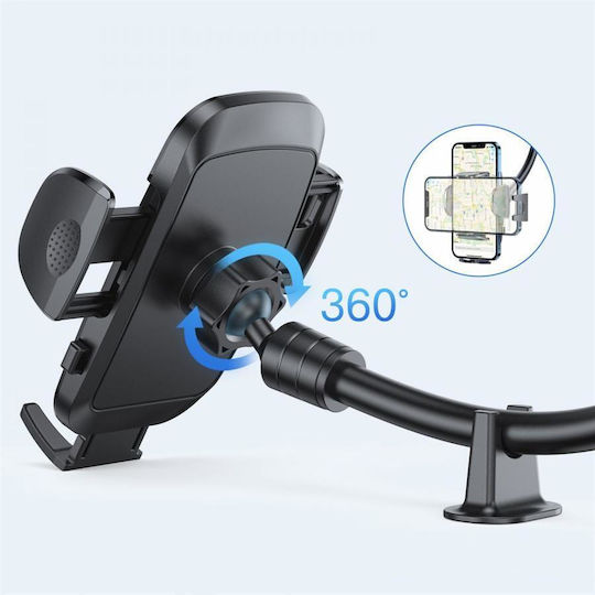 Joyroom JR-ZS259 Car Mobile Mount 4.6" - 6.7" with Adjustable Hooks Black