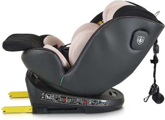 Cangaroo Castor Scaun Auto pentru Copii i-Size cu Isofix Pudra 0-36 kg
