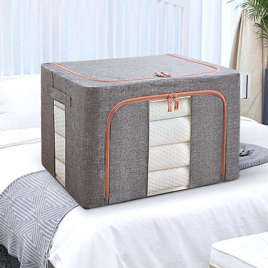 Fabric Storage Box with Lid 100lt