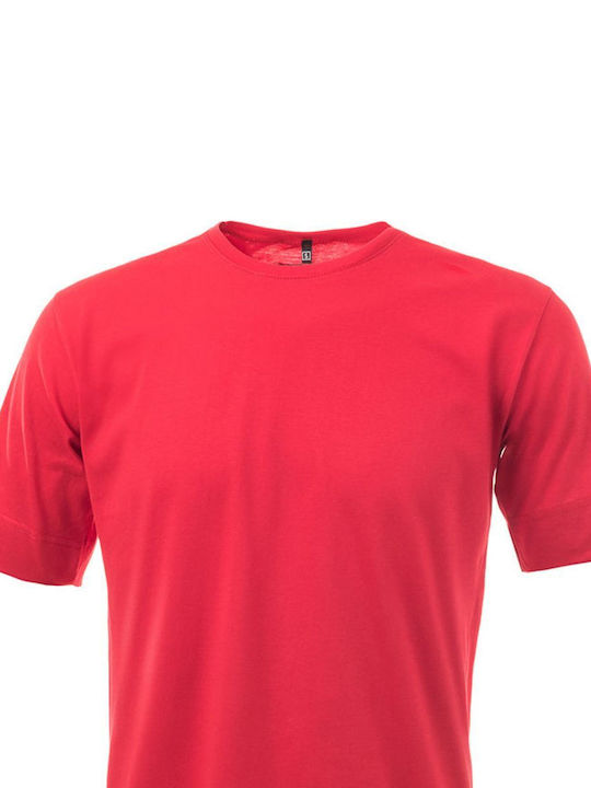 Panda Clothing Men's Short Sleeve T-shirt Red