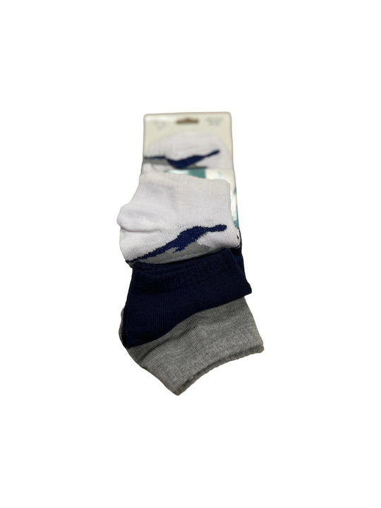 Intimonna Men's Socks Grey/Blue/White 12Pack