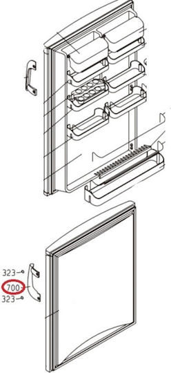 Gorenje Mâner de Schimb pentru Frigider