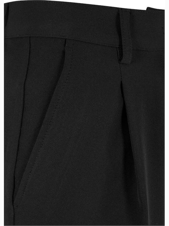 Damen Stoff Hose Black