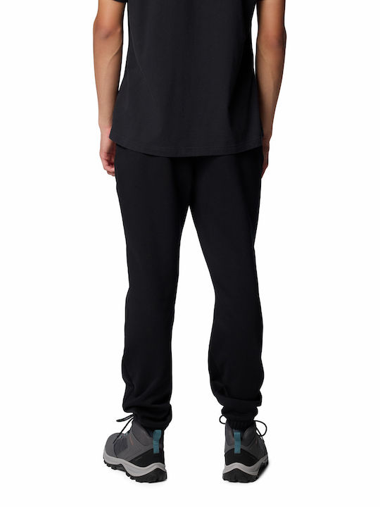 Sweatpants with Elastic Black