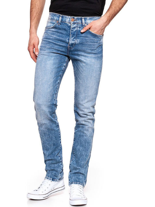 Spencer Ανδρικό Παντελόνι Τζιν με Slim Straight Εφαρμογή Spark Blue