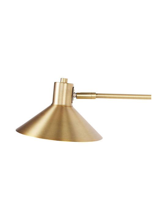 Beliani Wandleuchte Gold