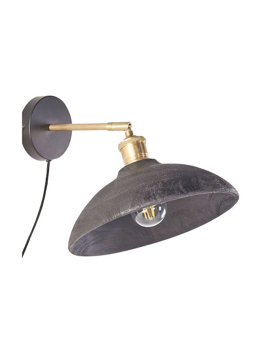 Beliani Modern Wandleuchte Schwarz