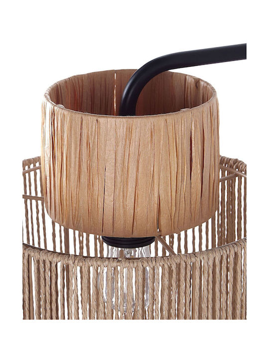 Beliani Wandleuchte Beige