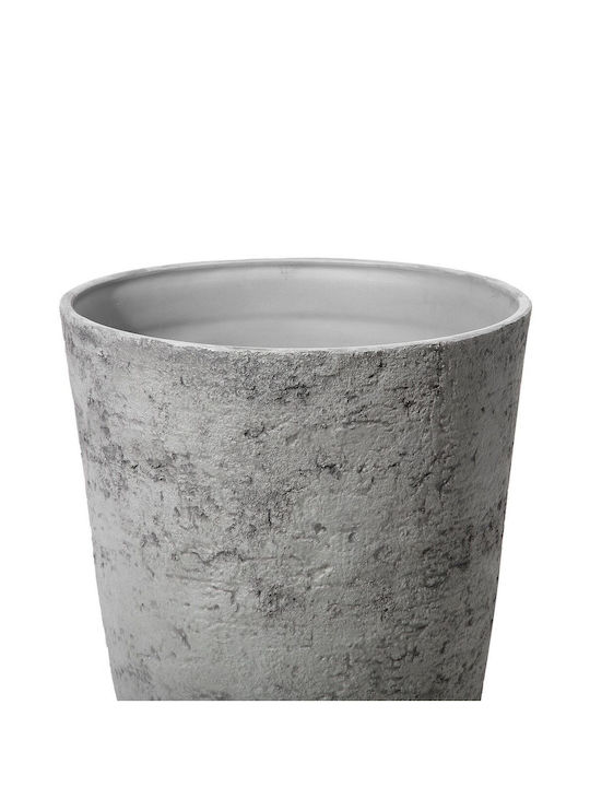 Beliani Plastic Grey Flower Pot 71x71x71cm