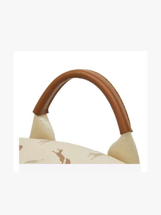 Women's Bag Backpack Beige
