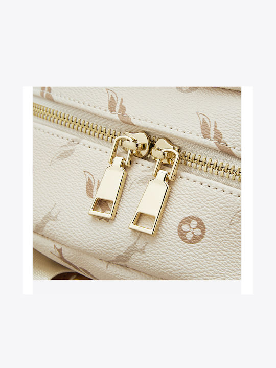 Women's Bag Backpack Beige