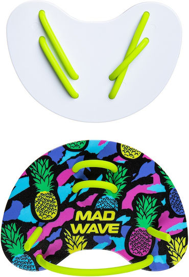 Mad Wave Finger Swimming Hand Paddles Multicolored