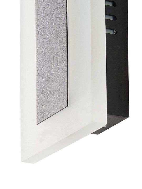 Beliani Επιτοίχιο Εξωτερικό Φωτιστικό LED