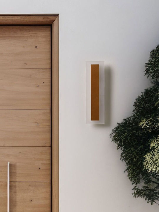 Beliani Iluminat Exterior Montat Pe Perete Led