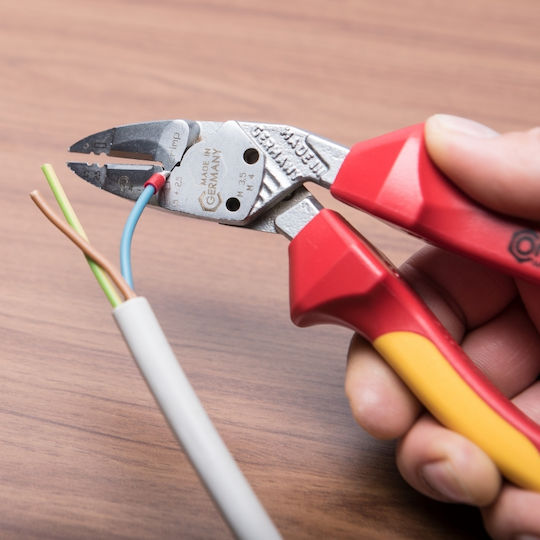 Connex Cable Stripper Pliers with Cutter and 180mm Length