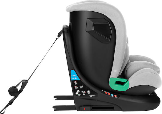 Kikka Boo I-Roll Καθισματάκι Αυτοκινήτου i-Size με Isofix Light Grey 0-36 kg