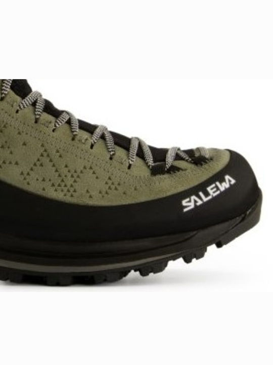 Salewa Damen Wanderschuhe Wasserdicht mit Gore-Tex Membran Schwarz