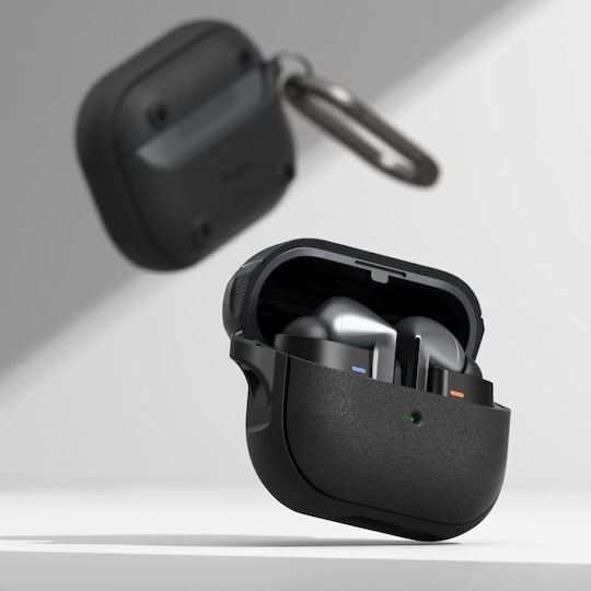 Ringke Onyx Case Plastic with Hook in Black color for Samsung Galaxy Buds 3 / 3 Pro