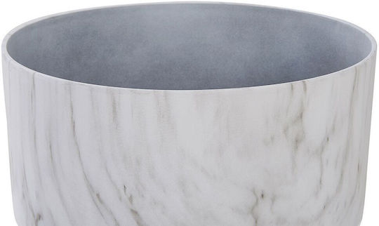 Planter Ø 43 Cm Marble Effect Valta