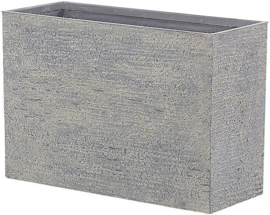 Planter 29 X 70 X 50 Cm Gray Edessa