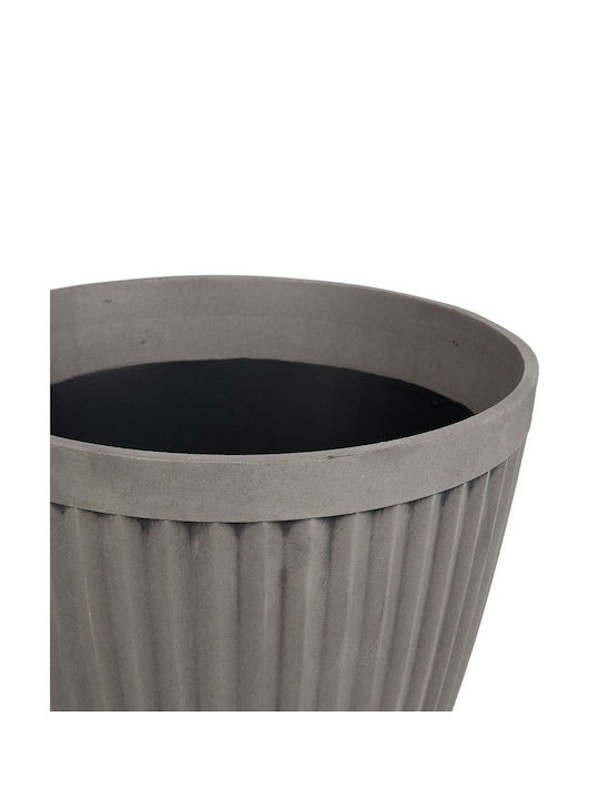 Pflanzgefäß Ø 36 cm Beige-grau Poka