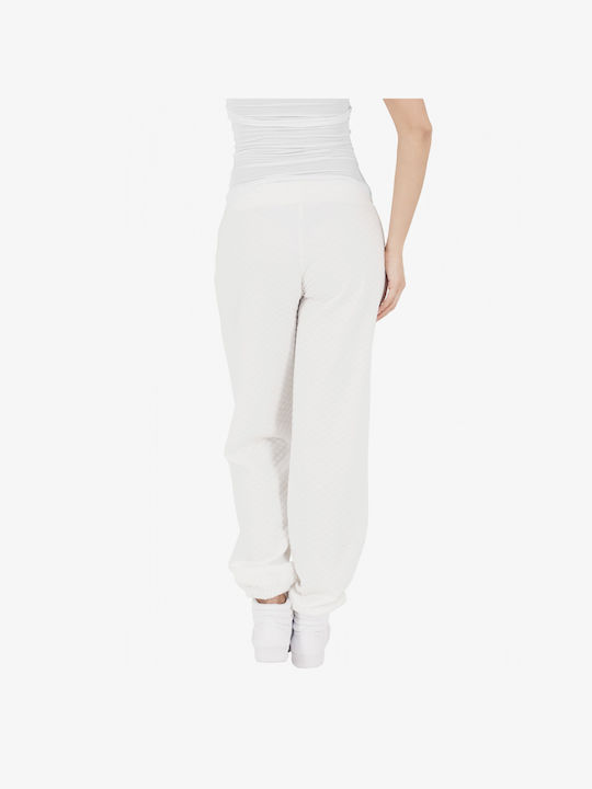 Urban Classics Damen-Sweatpants Offwhite