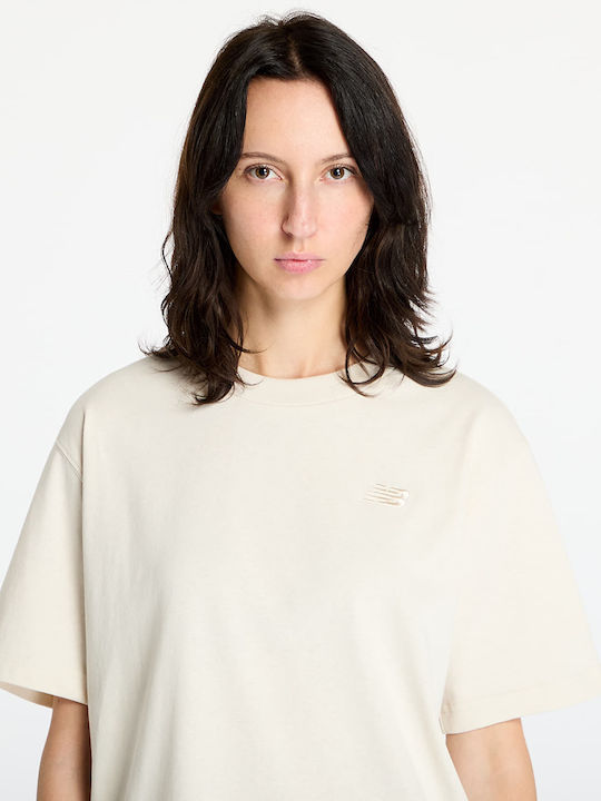 New Balance Athletics T-Shirt Beige