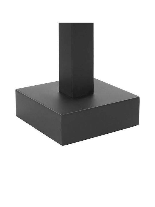Beliani Mischbatterie Badewanne Komplettes Set Schwarze