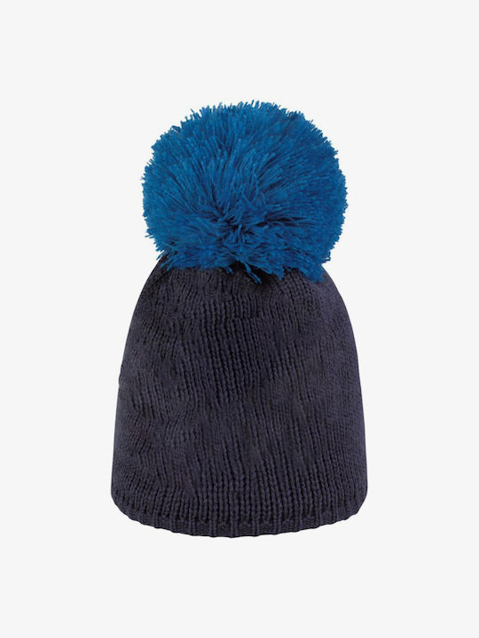 Brekka Pom Pom Beanie Unisex Beanie Knitted