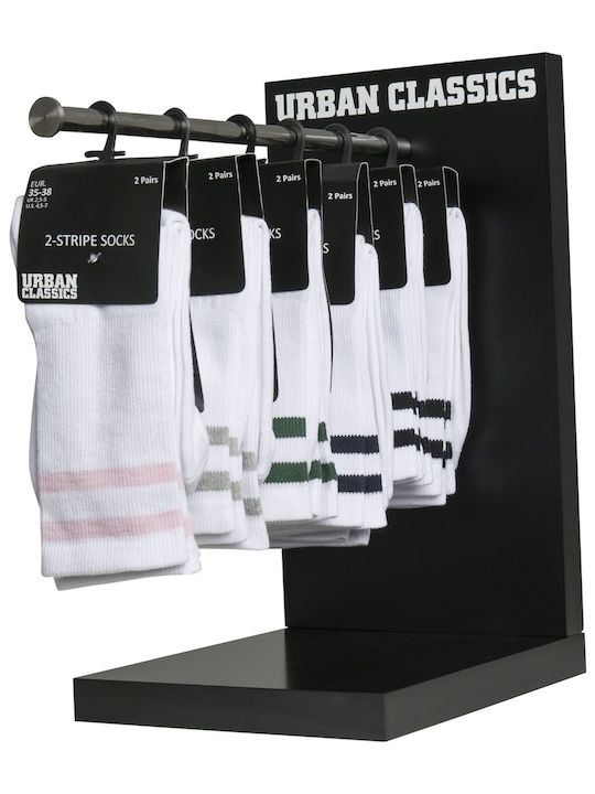Urban Classics Ανδρικές Κάλτσες Λευκές 6Pack