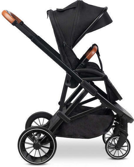 Caretero Ratio Καρότσι Μωρού Μαύρο 11kg