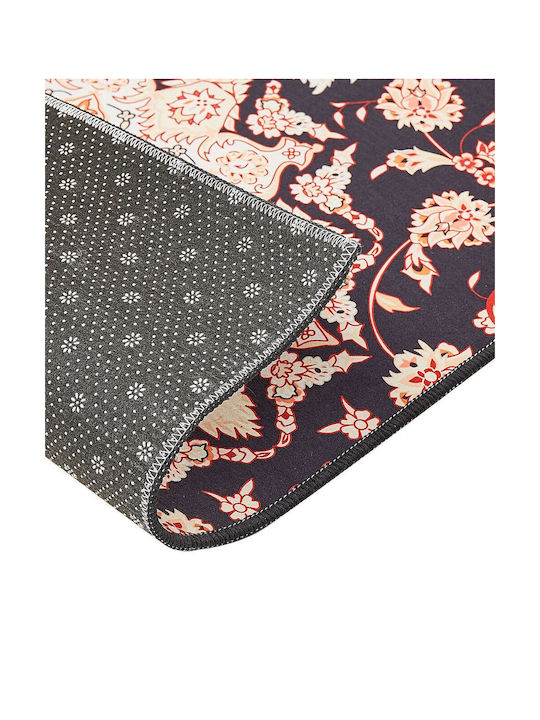 Beliani Aritas Αντιολισθητικό Χαλί Διάδρομος Black-beige 60x200cm